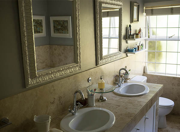 Mueble de baño funcional